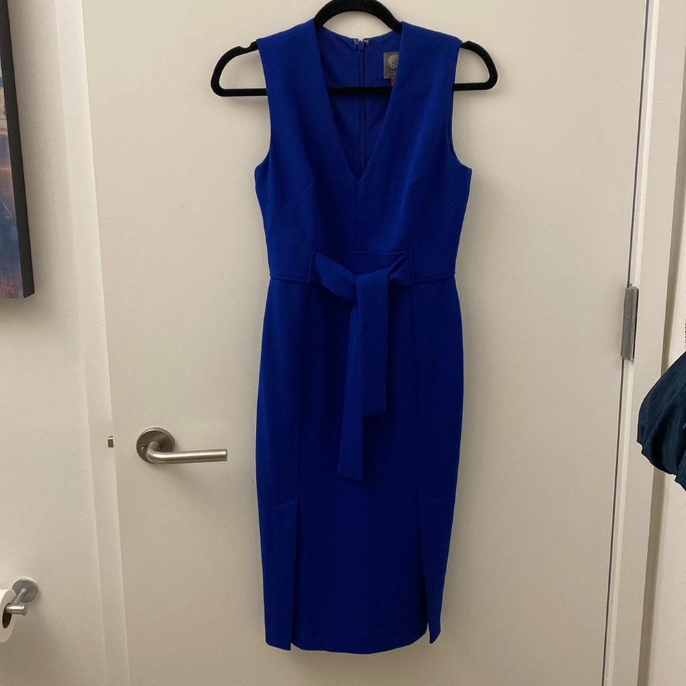 Like new! Cobalt blue Vince Camuto dress
